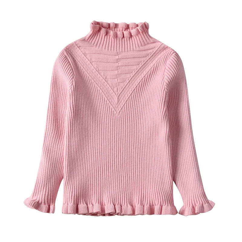 

Europe And America CHILDREN'S Sweater 2019 New Style Kids' Sweater GIRL'S Sweater Children Base Clothing
