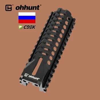 

ohhunt Hunting AK Rail Mount Handguard Lower Standard Picatinny Base for Tactical AK AEG Airsoft GBB Rifles