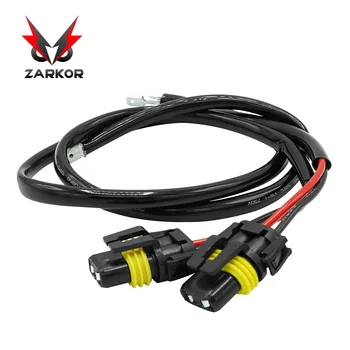 

Zarkor H1 Wire Harness LED Headlgiht HID Xenon Power Cable Connector Ballast Socket extension Wire Universal 12V 24V 35W 55W