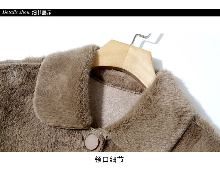 New Winter Luxury Designer Women Fashion Wool Single-breasted Pockets Overcoat Thicken Warm Runway Long Jacket Coats Femme