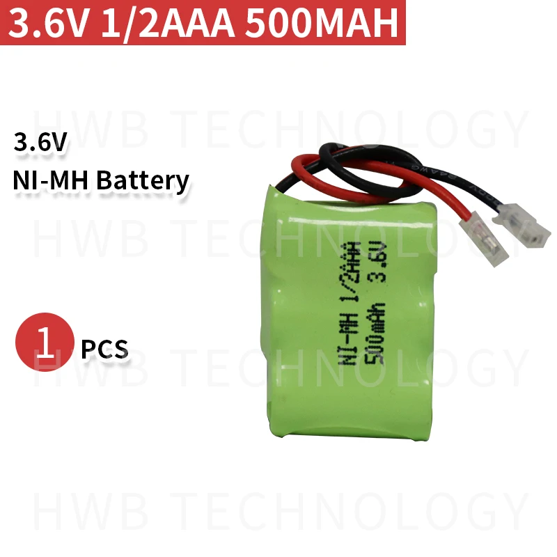 1 шт./лот Новый Ni-MH 1/2AAA 3 6 В 400 мА Ч Ni MH 1/3 AAA аккумулятор с заглушками для