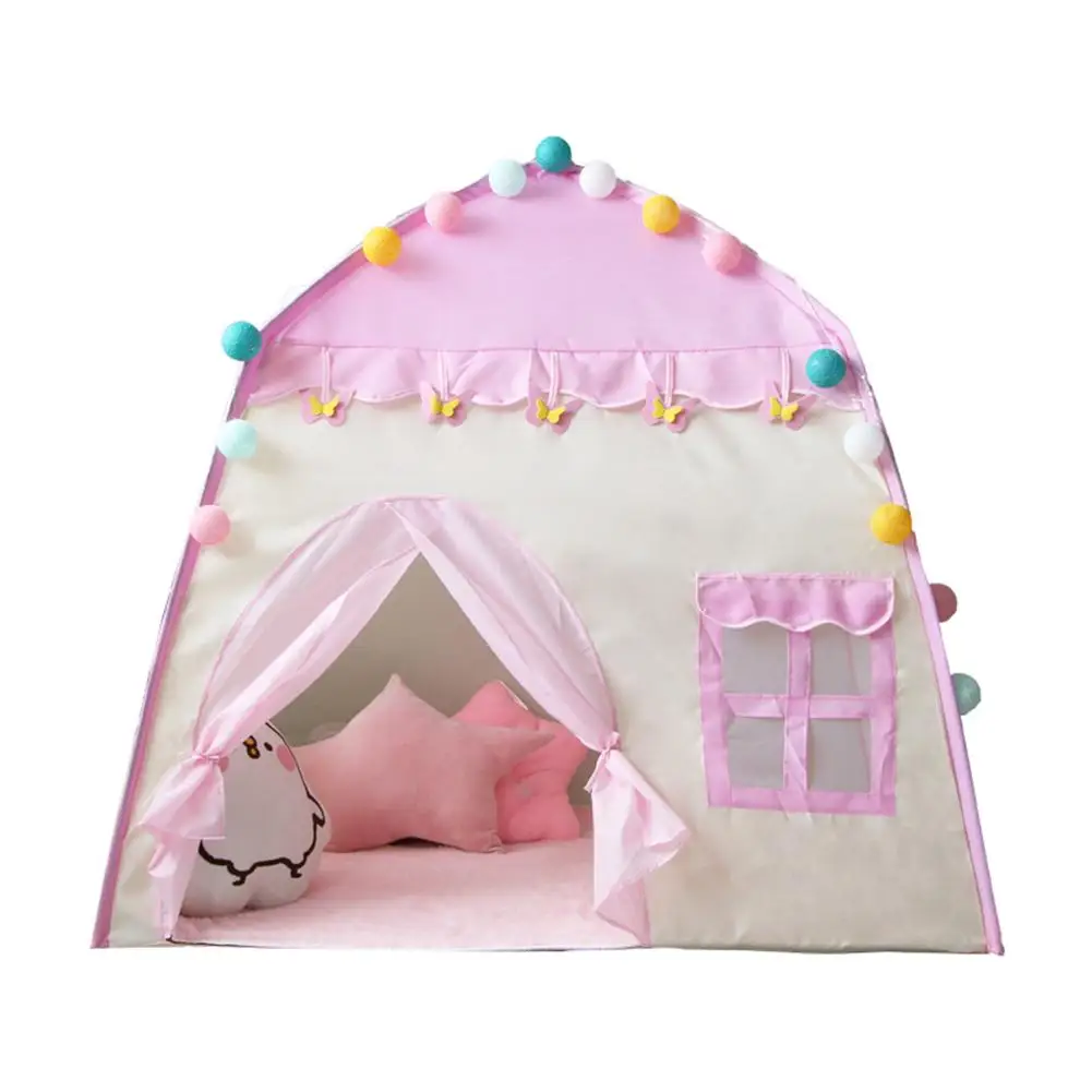 

Tent Play House large space suitable for 3-4 Children Indoor Toy House anti-mosquito for Girls boys Birthday Gift