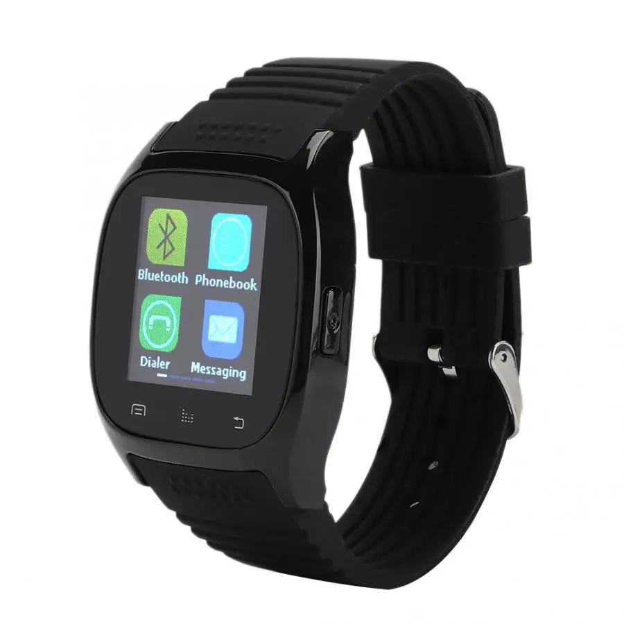 Pulsera actividad M26 1,4 дюймовый емкостный сенсорный экран 1,3 Мп камера Bluetooth силиконовый Смарт Браслет Горячая Распродажа