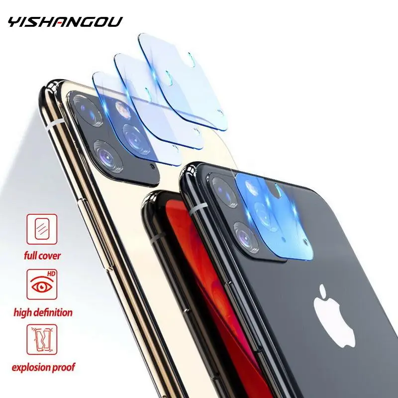 YIHSHANGOU 5 Pack камера задняя защита объектива HD Закаленное стекло пленка для iPhone 11 Pro