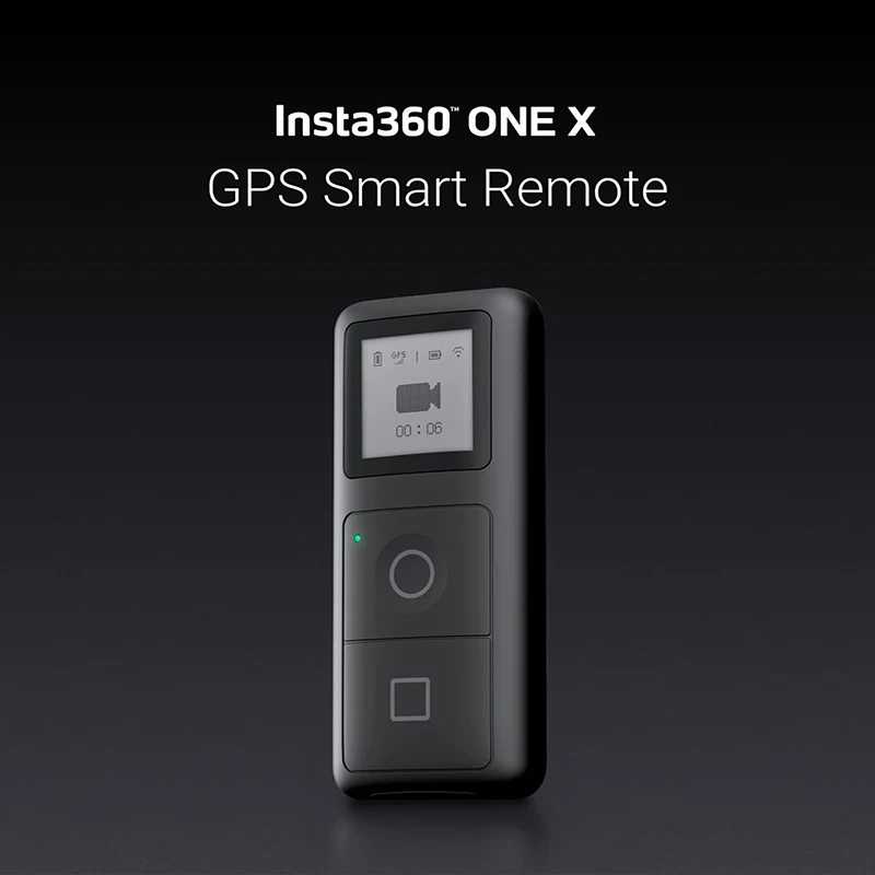 Insta360 One R X/X2 время пули + GPS смарт пульт дистанционного управления для экшн камеры VR