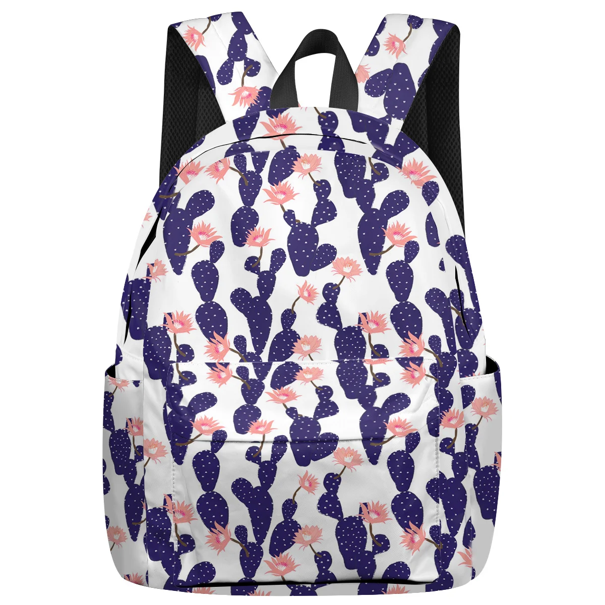 

WHEREISART Cactus Cartoon Flower Plant Backpacks Elementary School Students College Backpacks Notebook Backpack Laptop Backpacks