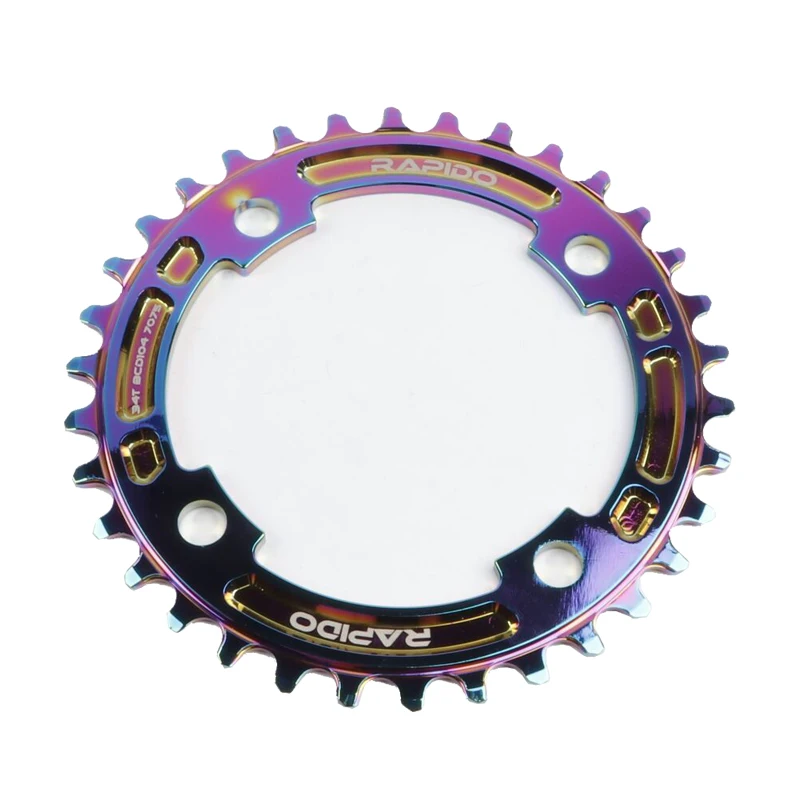 MTB Dazzle круглый узкий широкий Chainring MTB горный велосипед 104BCD 32T 34T 36T 38T crankset зубные части пластины 104 BCD