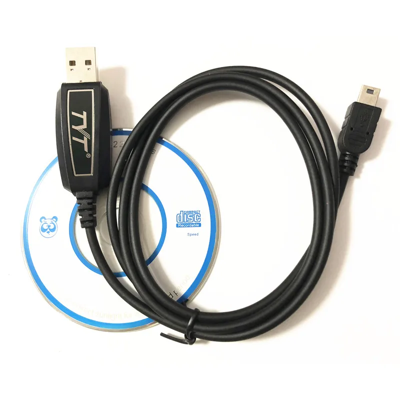 Оригинальный кабель USB TYT для программирования TH9800 передачи данных и компакт диск