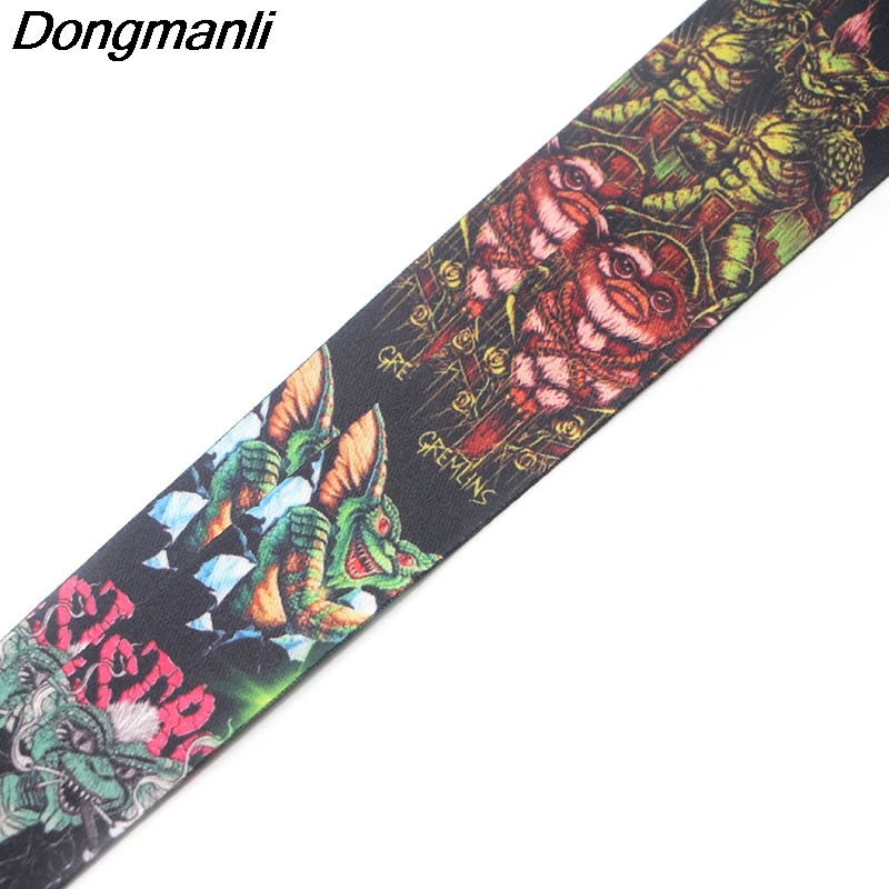 PC167 20 шт./лот Gremlins мультфильм GIZMO Талреп Бейдж ID Lanyards/мобильный телефон Веревка/ключ талреп