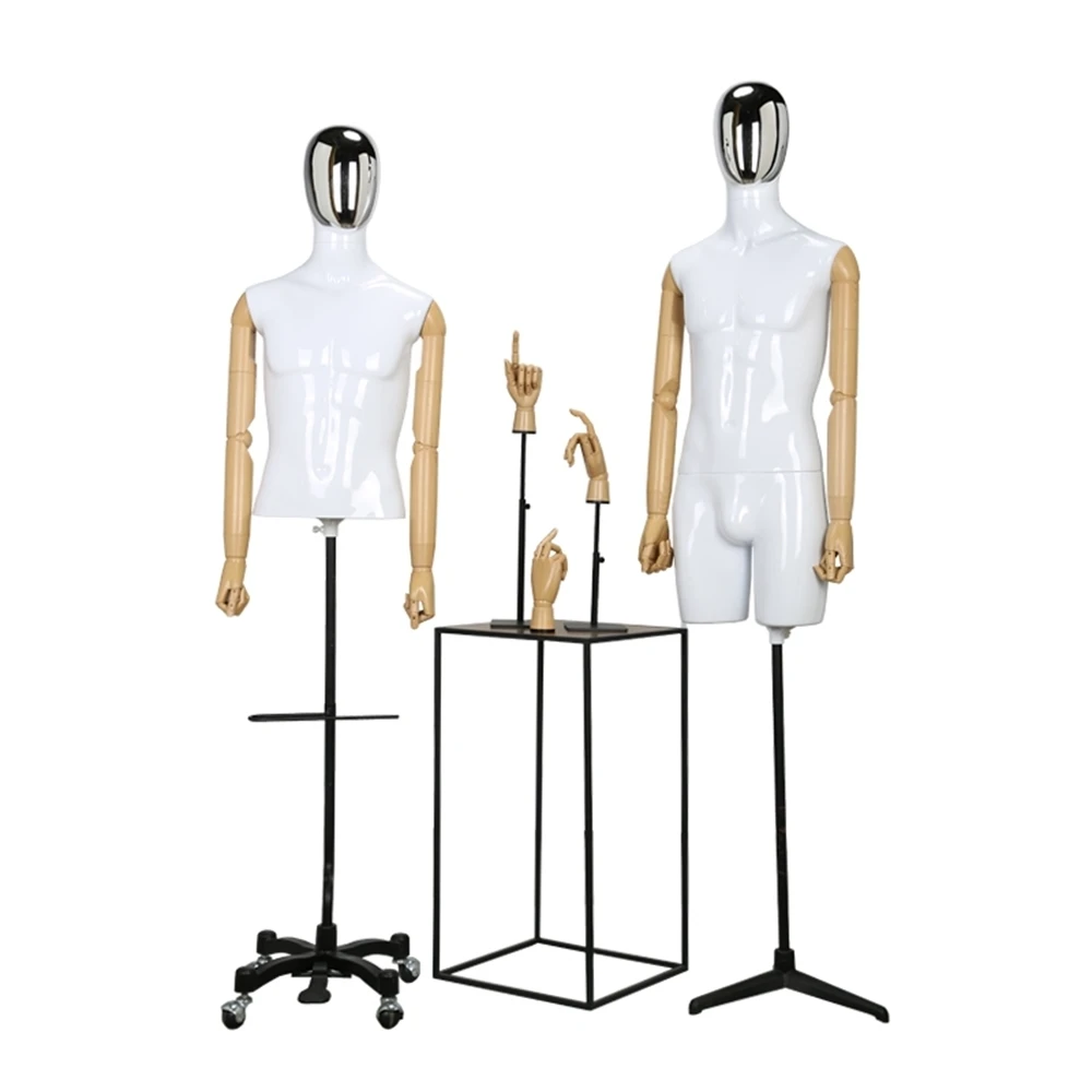 Negozio Di Abbigliamento Uomo Abbigliamento Modello Oggetti Di Scena Degli Uomini Del Corpo Manichino Di Visualizzazione Della Finestra Manniquin Arti