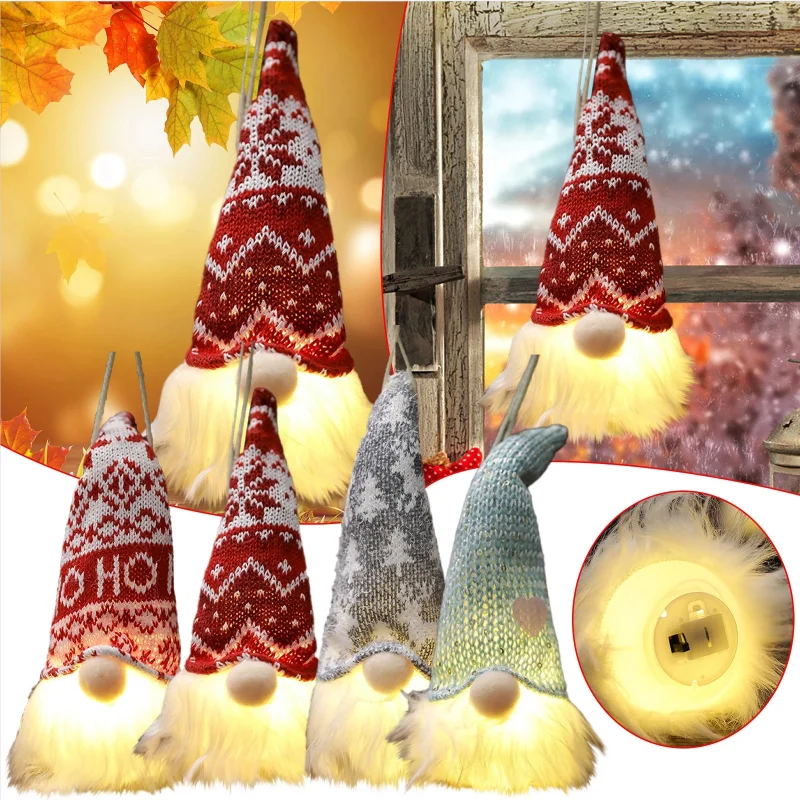 Новогодние украшения 2022 Gnome Rudolph Doll Navidad Natal Merry Christmas Decorations Noel For Home Cristmas Ornament Xmas |
