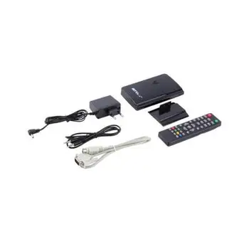 

AV to VGA Converter Set-top Box to Monitor to Watch TV TV Signal to VGA with Remote Speaker