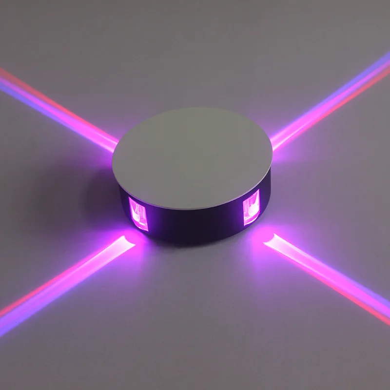 Светодиодный настенный RGB светильник для крыльца современное утопленное бра 9