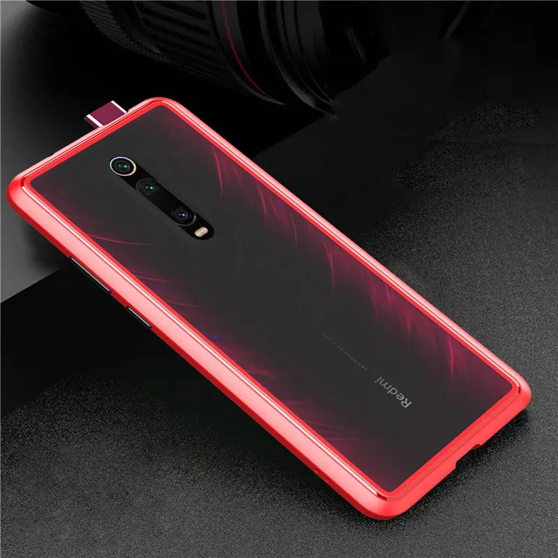 Роскошный Матовый чехол для Xiao mi Red mi K20 Pro. mi 9T Pro чехол силиконовая задняя крышка для Red mi k20 Pro Чехол mi 9T Pro противоударный чехол - Цвет: Red
