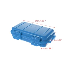 Отдых на природе, для повседневного использования, противоударный Водонепроницаемый Сейф помощь Выживания Для Хранения Чехол Контейнер