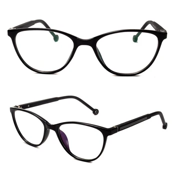

Child Retro Fashion Cat Eye Transparent Candy Color Size 47-15-130 12g Optical Eyewear
