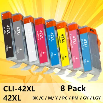 

8PK 42XL ink cartridge CLI-42BK CLI42 CLI-42C CLI-42M CLI-42Y For Canon PIXMA Pro-100 pro-100S pro100 printer cartridges