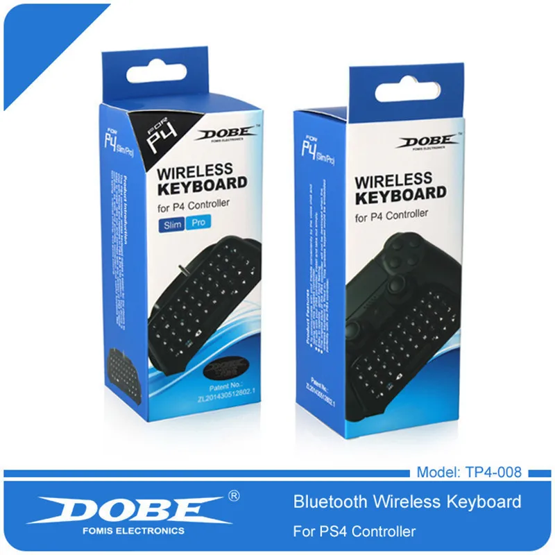 DOBE PS4 Мини Беспроводная Bluetooth клавиатура PS4 ручка клавиатура для sony playstation PS 4