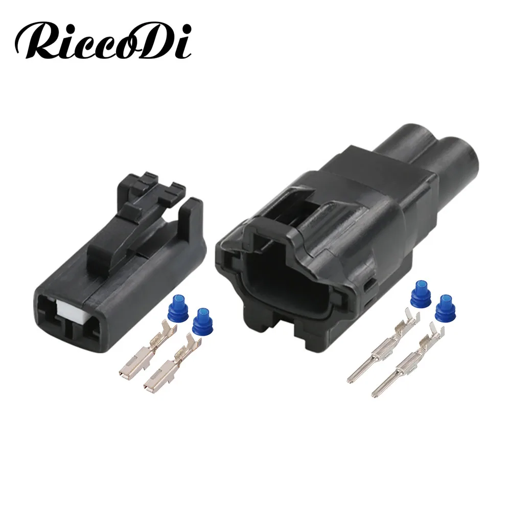 120 Sets MG6510925 KET 2 Pin Female Male Electric Wire Connector ABS