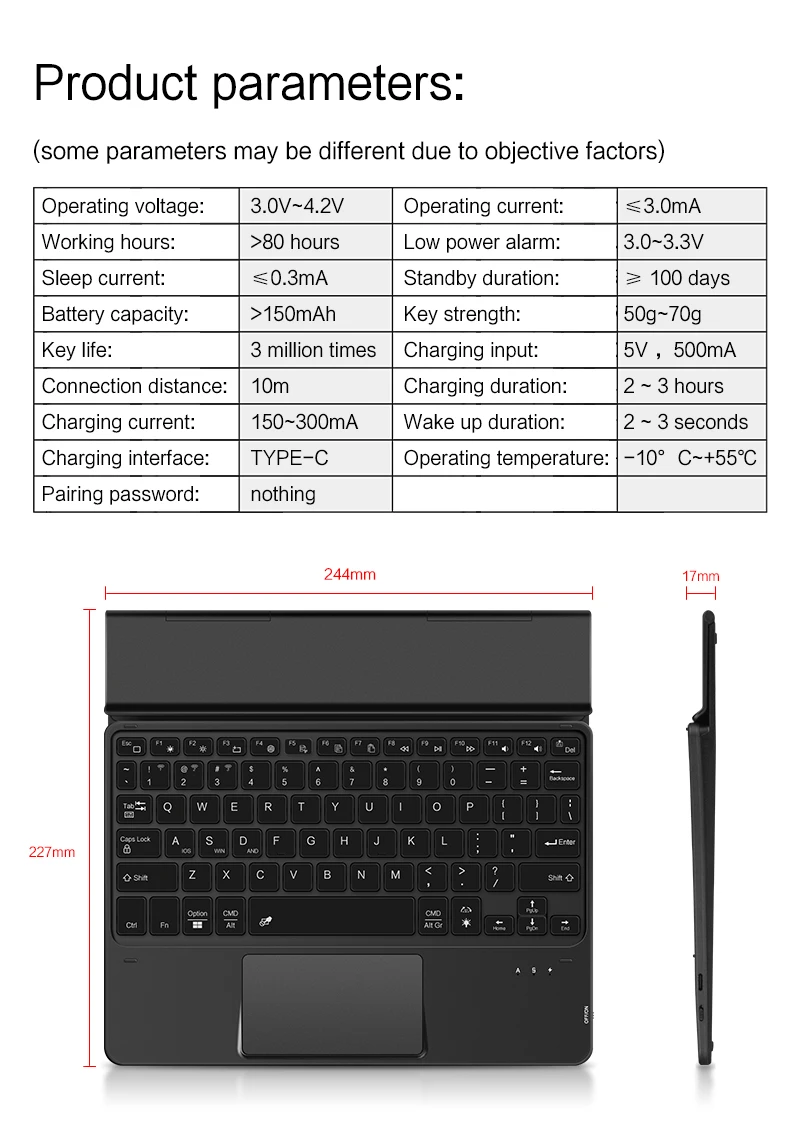 teclado para tablet