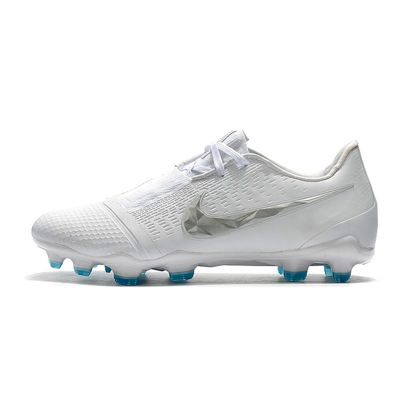 Nike Phantom VNM Elite FG трикотажные кроссовки Для мужчин Бутсы Эластичная лента Спорт на открытом воздухе Газон Venom Футбол бутсы носок; плоская подошва;