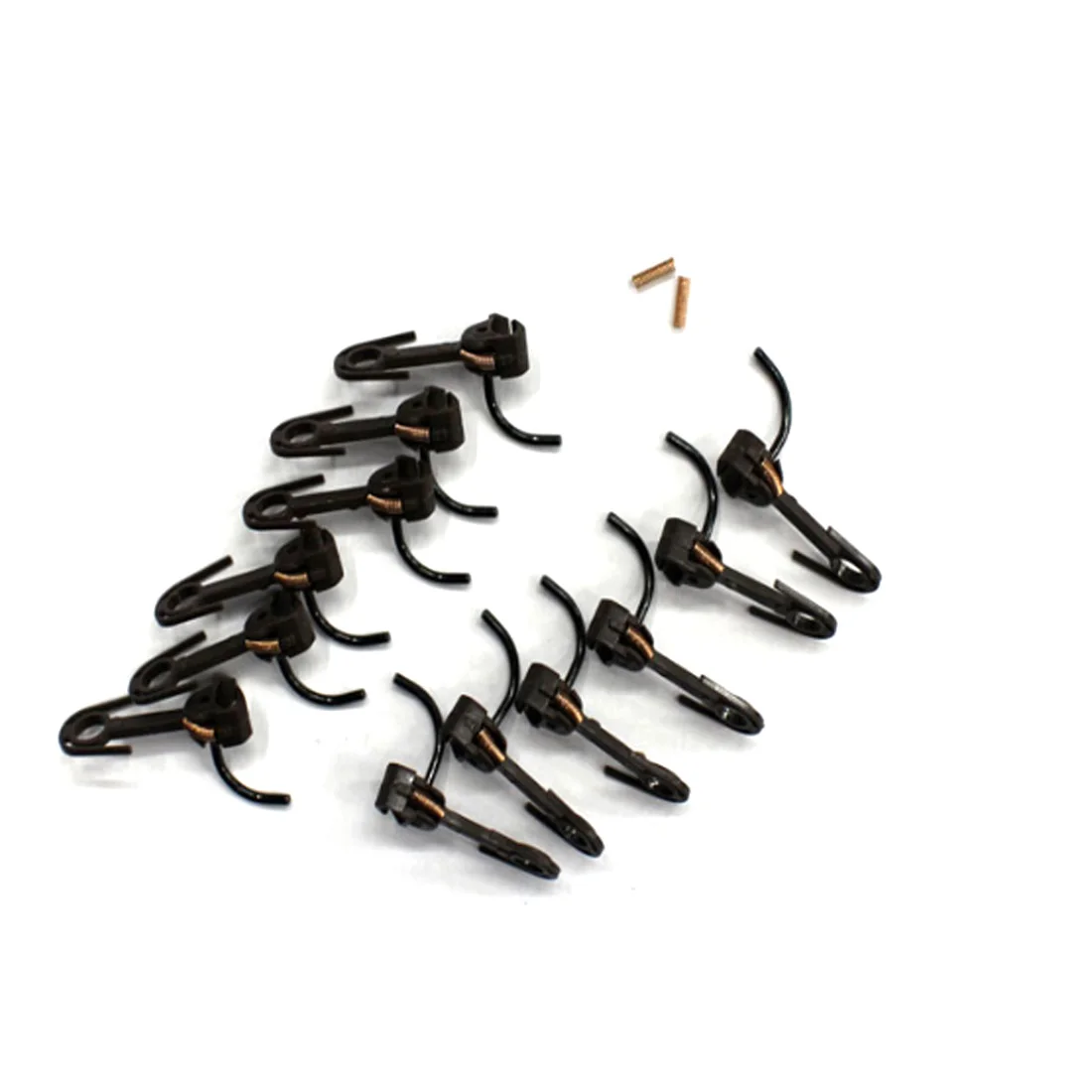 Hobbies Haoun 12pcs Model Trains HO Scale Horn Coupler Hook 20mm EZ
