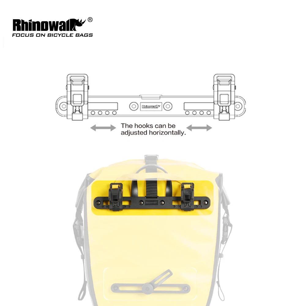Rhinowalk велосипедная сумка с пряжкой, аксессуары для велосипедной сумки, верхняя часть