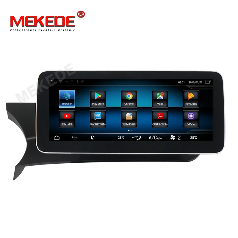 HD 2DIN Android 9,0 8 ядерный 4G+ 64G 4G LTE Автомобильный gps навигационный мультимедийный плеер для Mercedes Benz C W204 2011-2013 BT сенсорный экран