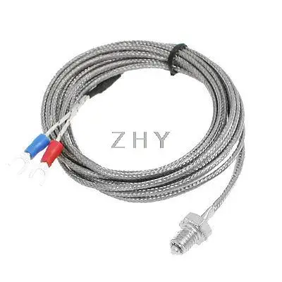 

8mm Screw Dia 0-400C Thermocouple K Type Temperature Sensor 118" Long