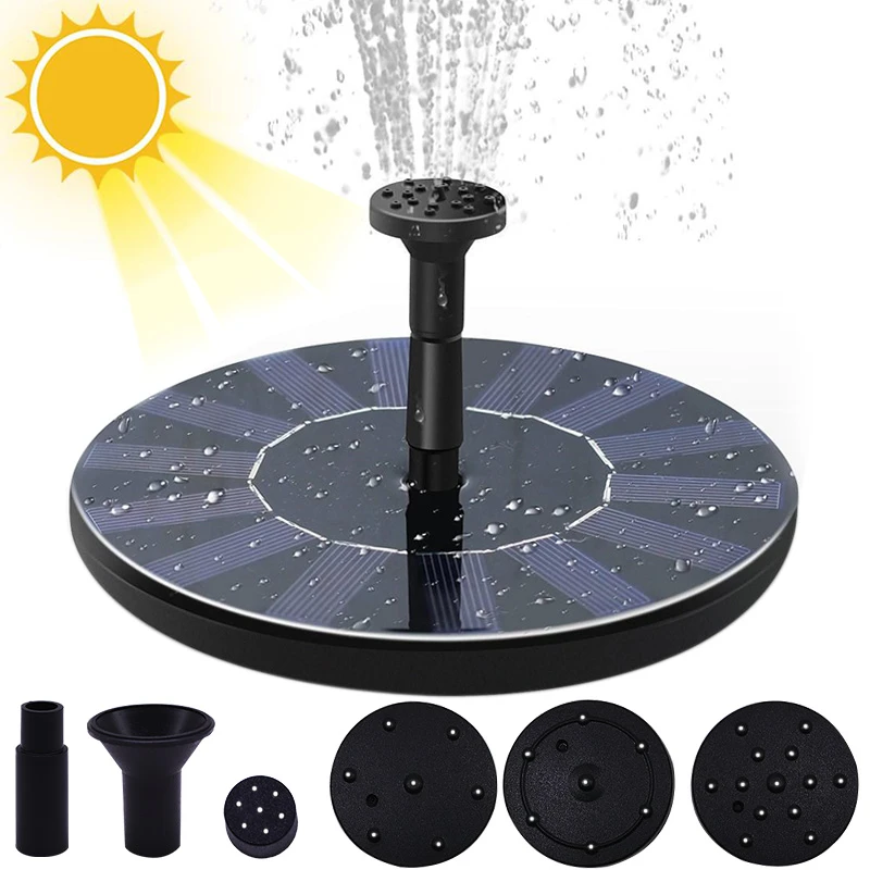 Mini Solar Wasser Brunnen Pool Teich Wasserfall Brunnen Garten Dekoration Aussen Vogel Bad Solar Powered Brunnen Schwimmende Wasser Fountains Bird Baths Aliexpress Mini Brunnen Garten
