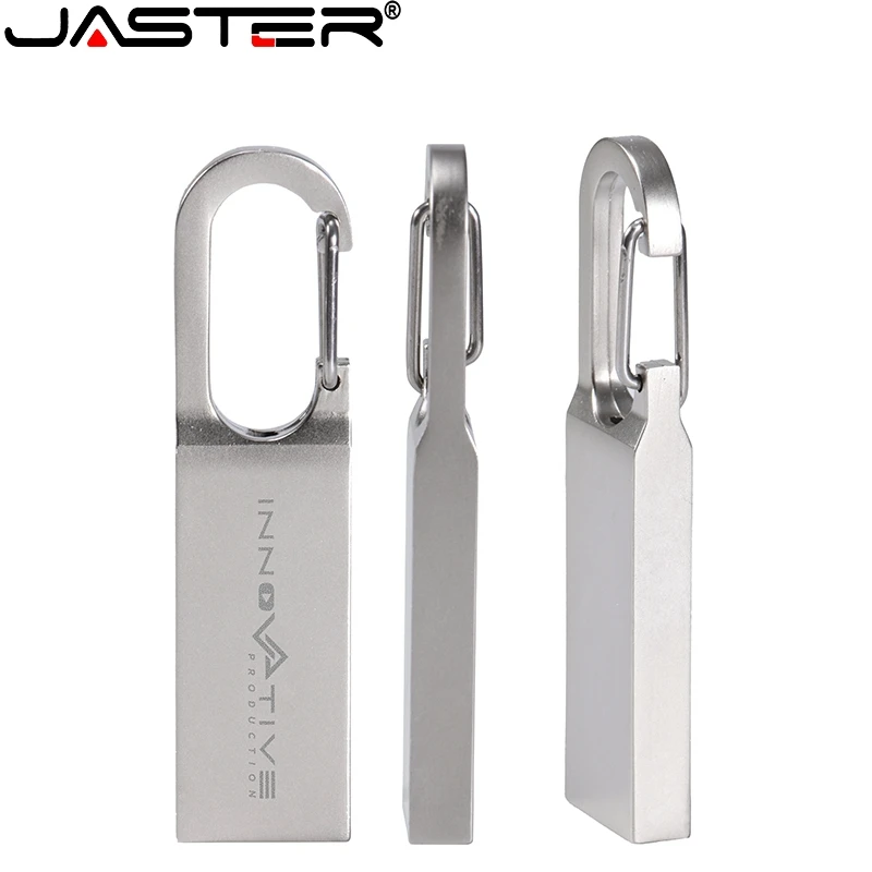 Металлический USB флеш накопитель JASTER 16 ГБ 32 128 Гб Водонепроницаемый 8 4 usb диск на