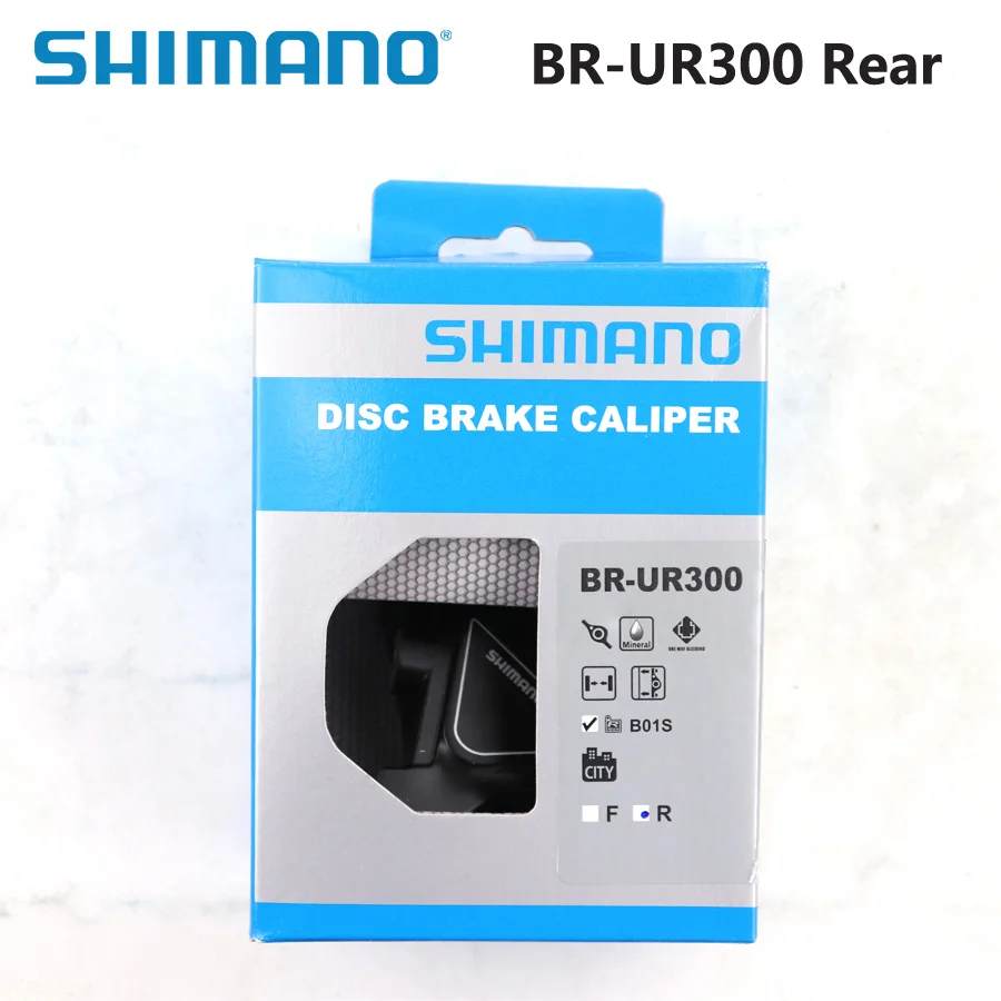 SHIMANO BR UR300 гидравлический плоский тормозной суппорт включает в себя B01S резиновые