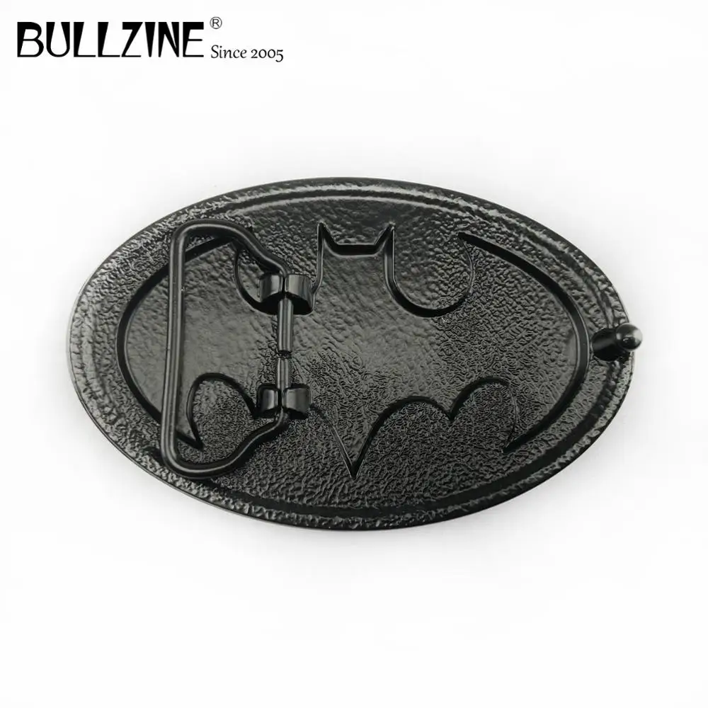 Пряжка для ремня Bullzine с черным покрытием FP 02052 подходит шириной 4 см|batman belt buckle|belt