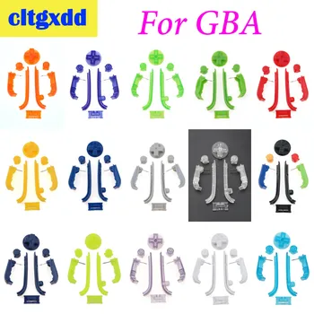 

cltgxdd Multi-Color Buttons Keypads L R A B Buttons For Gameboy Advance Buttons Frame For GBA D Pads Power ON OFF Control Button