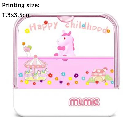 baby name stamp-5 Индивидуальные детские штамп с именем DIY имя ребенка уплотнение не легко выцветает безопасности штамп с именем стикер предотвратить ребенка от потери уплотнения стикер - Цвет: baby name stamp-5