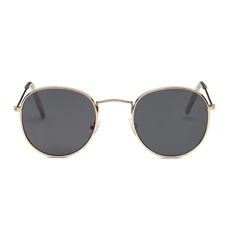 Cassic Round Sungasses Man Vintage Sma Frame Driving Sun Gasses Brand Designer Retro Mae Back Shades Ocuos De_voghion.com