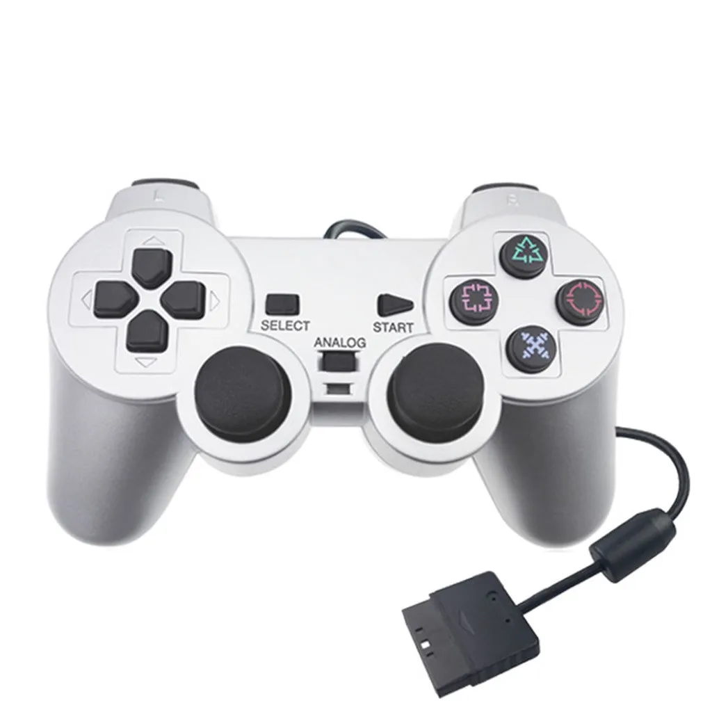 Беспроводной геймпад для sony PS2 контроллер для Dualshock 2 для playston2 консоль джойстик Bluetooth Джойстик прозрачный