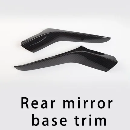 

For Camaro Bumblebee 2017-2020 Car interior decorative cover door handle cover carbon fiber molding trim