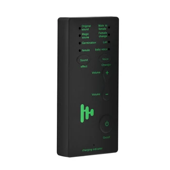 

Portable Wireless 7 Multi Voice Changer Microphone Disguiser Male Female Girl Robot For PC Phone YGNE