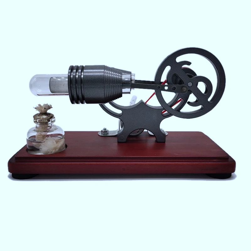 

Stirling Engine Balance Engine Motor Model Heat Steam Education DIY Model Toy Gift for Kids Craft Ornament Discovery Alternator