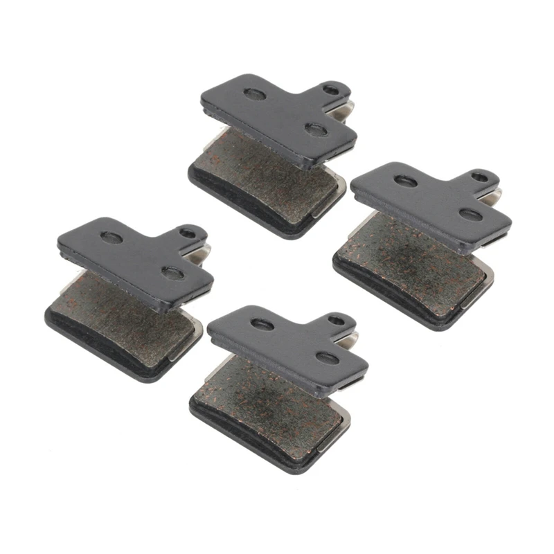 New 4 Pair 8 Pcs Set Bicycle Resin Disc Brake Pads for Shimano M375 M445 M525