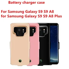 7000 мА/ч, Мощность банк чехол для телефона Зарядное устройство для samsung Galaxy S9 S9 A8 Батарея Зарядное устройство чехол Мощность чехол для samsung S9 S8 A8 плюс