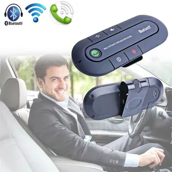 

Bluetooth 4.1 Bluetooth Speakerphone Speaker Handsfree Bluetooth Wireless Speakerphone Smart Car Kit Sun Visor Bluetooth