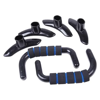 

2pcs/set Push-Ups Stands Classic Indoor Gym Sports Fitness Equipments H-shape Push Up Bar Hand Grip Trainer v