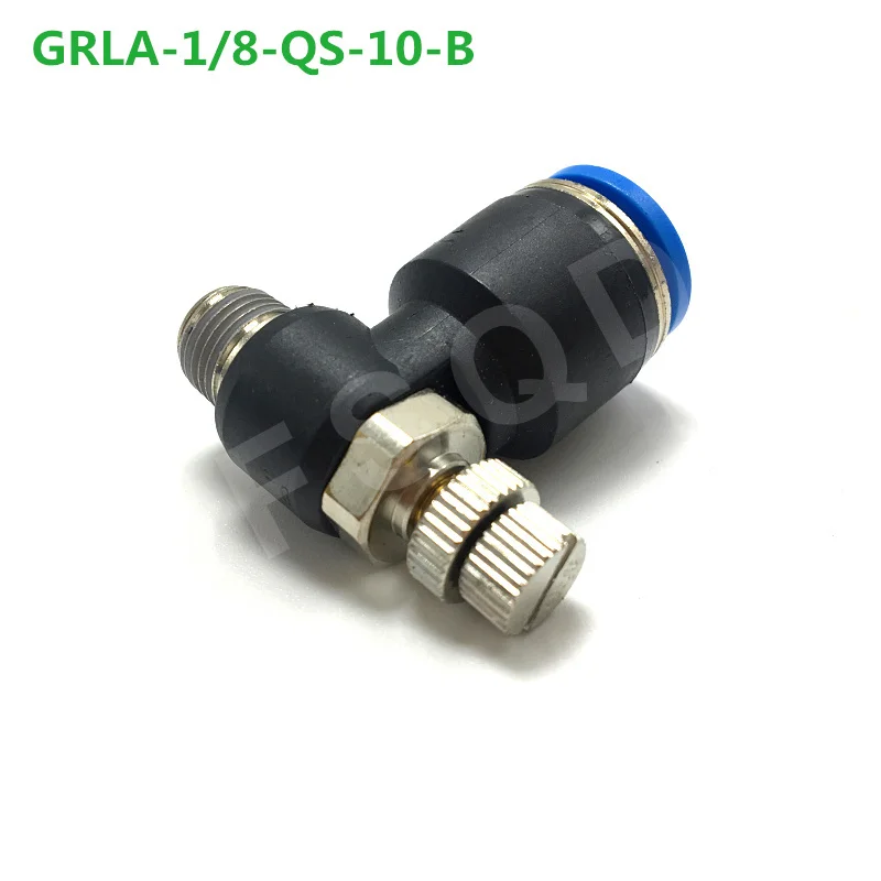 GRLA 1/8 QS 4 RS D 6 8 10 B FESTO односторонний дроссельной клапан GRLA|throttle valve|festo pneumaticpneumatic