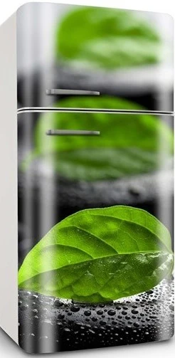 Домашний декор паста самоклеющиеся 3D лодка цветок камень стены стикеры Печать Искусство посудомоечная машина дверь холодильника водонепроницаемый обои картина - Цвет: Fridge  YX10203-07