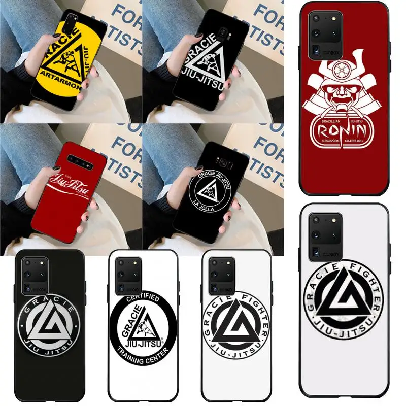 HPCHCJHM popular Gracie Jiu Jitsu Customer High Quality Phone Case for Samsung S20 plus Ultra S6 S7 edge S8 S9 S10 5G | Мобильные