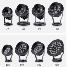 Ярд свет открытый газон Ландшафтные прожекторы Водонепроницаемый уличное охранное освещение темно для Патио газон бассейн гараж сад 5 Вт 220 В