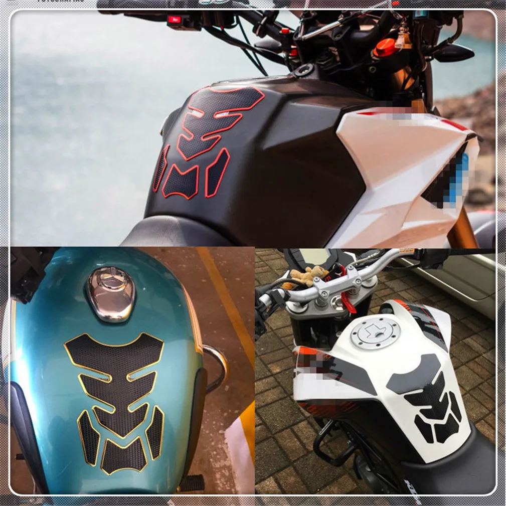 3D накладка на топливный бак мотоцикла резиновая наклейка для Kawasaki Z1000 ZX10R ZX12R ZX6R