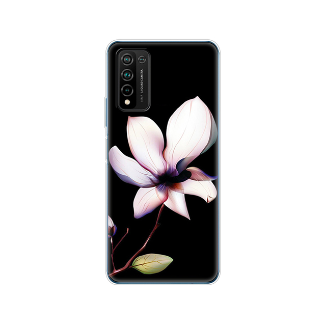 Honor 10X Lite Case Silicon TPU Soft Back Cover Phone Case For Huawei Honor 10X Lite Bumper 10XLite Funda Etui Bag Shell